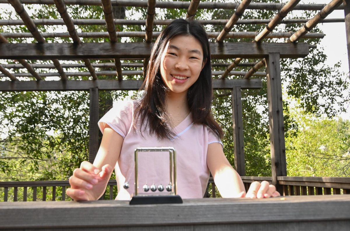 "Over the years, I've become more willing to ask questions to admit that I don't know what's going on. Sometimes I ask questions that sound very stupid, but after having a more conceptual understanding of the basics of what's going on, it's much easier to grasp the harder concepts," senior Jacqueline Huang said,
