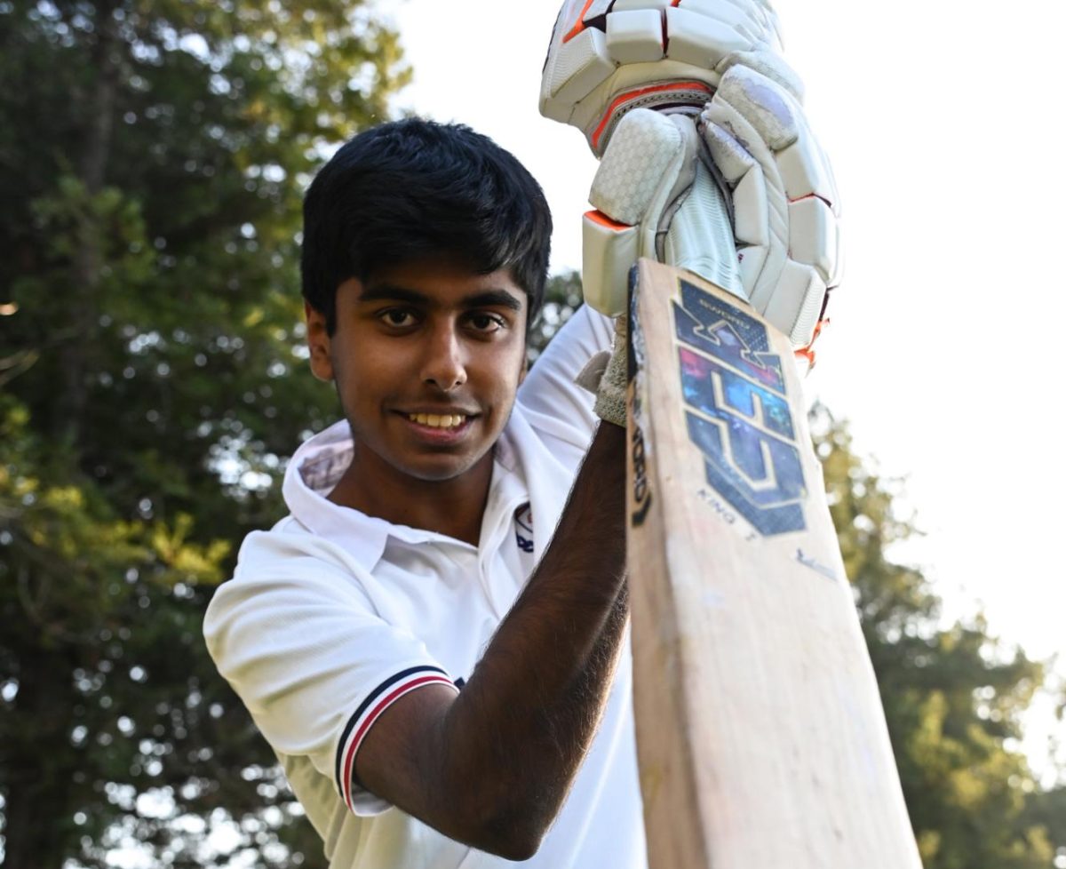 Humans of Harker: Batting with discipline
