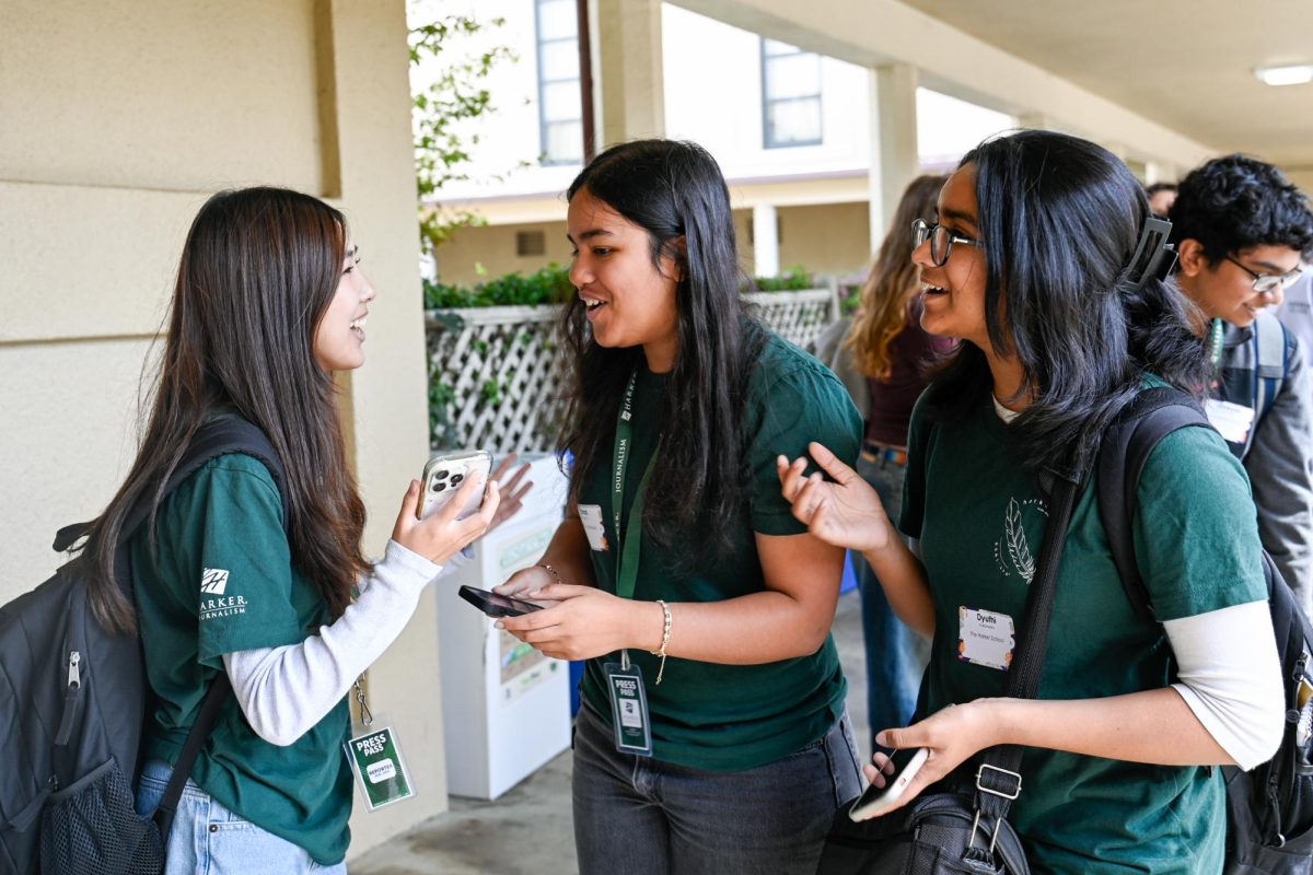 Sophomores Aileen Jiang, Liana Barooah and Dyuthi Vallamsetty talk about the workshops they attended. Workshops included topics such as developing character-driven ledes and working in sports broadcasting.