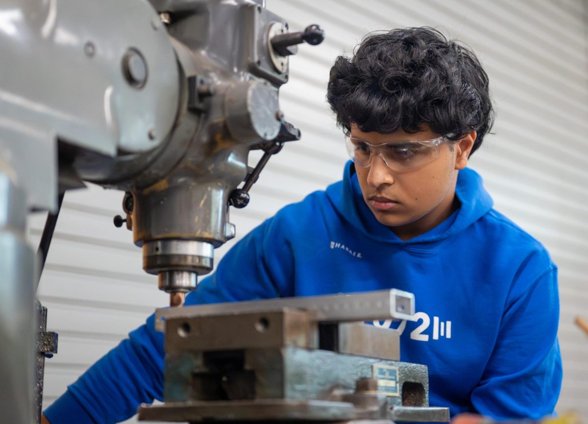 “My primary goal when I teach students is to instill the same love of robotics that I have, even more than helping them learn about robotics. I want to make them appreciate what makes robotics such a cool program, and I hope they remember me as a good leader and teacher who helped them discover a passion for robotics and for exploration in general,” senior Mihir Kotbagi said.