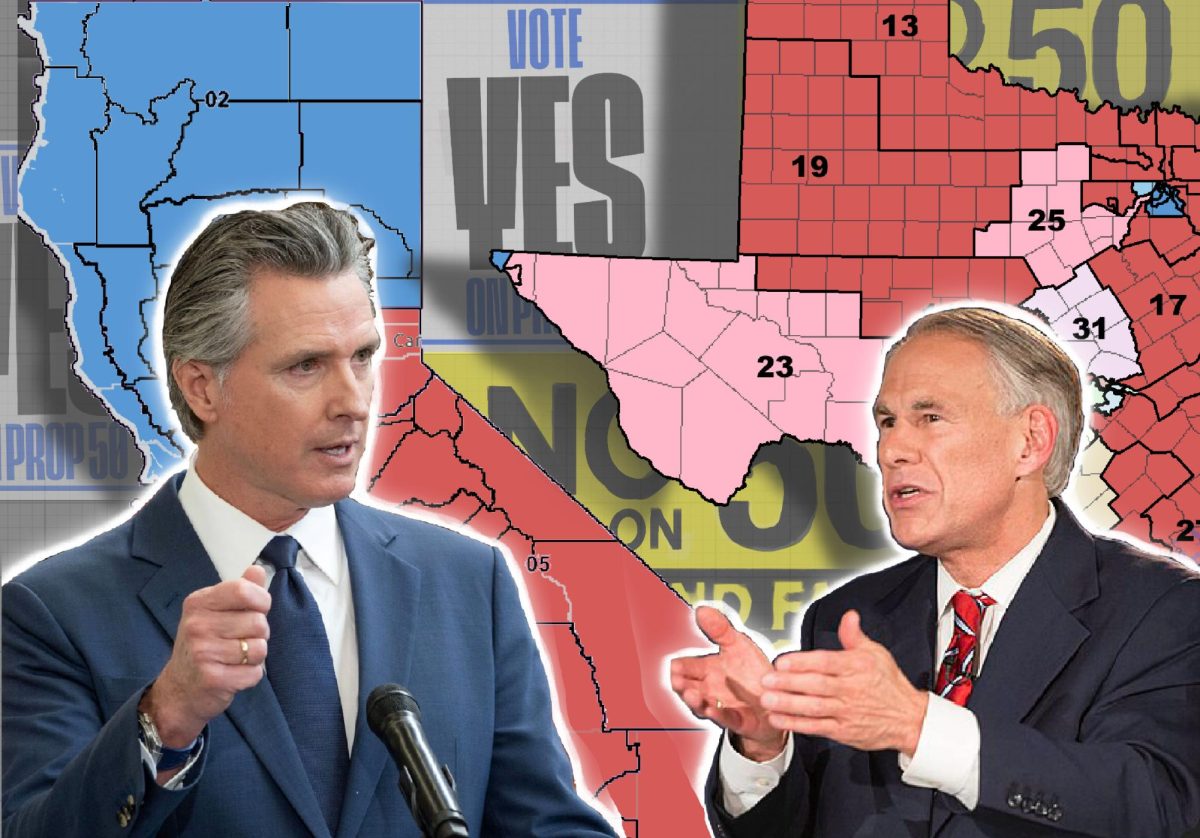Gov. Gavin Newson’s signing of Proposition 50 aims to negate the political advantage gained through Texas Gov. George Abbott’s redistricting initiatives. Current indicators point towards the plan passing in the special election on Nov. 4.