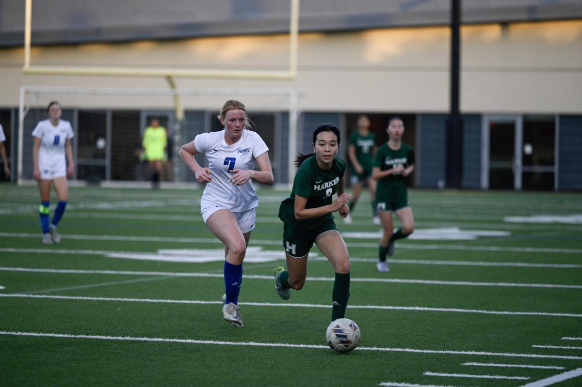 Varsity girls soccer demolished Woodside Priory School 11-0 during senior night on Davis Field on Friday. 