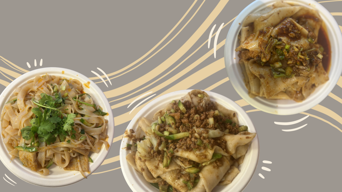 We ordered the Stir-Fried Liang Pi, the Pork Zha Jiang Hand-Ripped Noodles and the Mount Qi Pork Hand-Ripped Noodles, three of the most popular dishes at the restaurant.