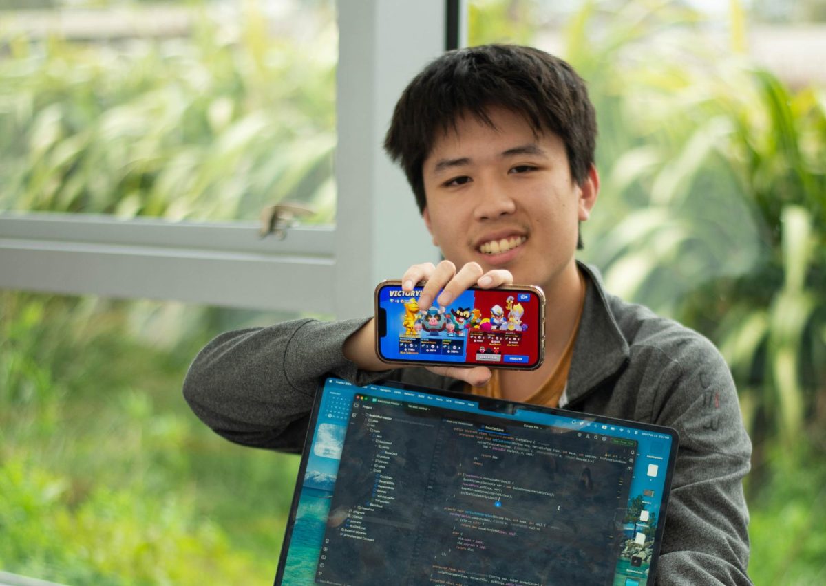 “For FPS, you are creating your problem and creating your solutions to the problem. In a way, it is similar to being able to express my ideas into whatever form I want, whether in game design or otherwise,” Jayden Chen (’26) said.